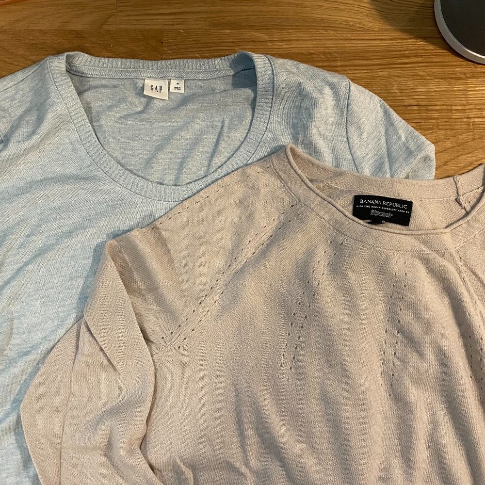 Banana Republic and GAP Sweaters